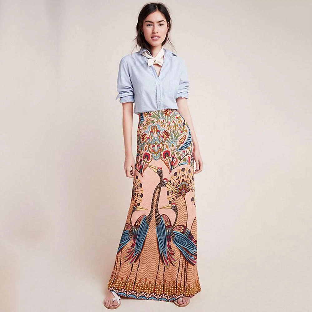 Jupe Maxi Bohème Originale 6 Jupe Maxi Bohème Originale – Image 4