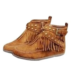 Bottines Daim Bohème -Mode Bohème Soldes 14 193 Yellow 200000124 100010481 17317319 d806 44dc b865 def882011225