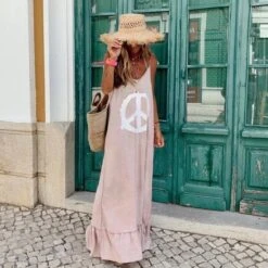 Robe Longue Rose Hippie -Mode Bohème Soldes 15801827940 616981219 e3aeb963 4800 4ce0 bd87 e904cce37ea6