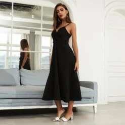 Robe Longue Bohème Décontractée Noire -Mode Bohème Soldes 17560300992 1222923068 60d70997 a67d 45d3 bde7 8e037ad64e29