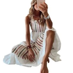 Robe De Maternité Blanche Hippie -Mode Bohème Soldes 18261697177 319472442 d66e9d60 32ef 4b8d aa84 6b878fc218f6