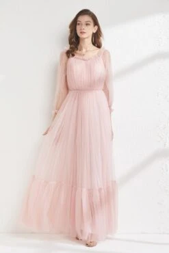 Robe De Princesse Rose Bohème