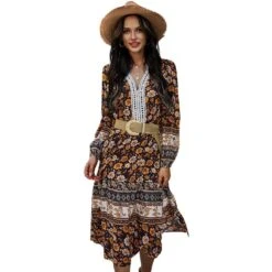 Robe Hippie Florale Noire -Mode Bohème Soldes 22636467098 1245422853 1c9a3c81 3a04 4f7b b51a a27aab02755a