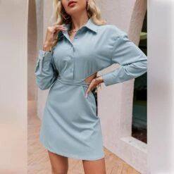 Mini Robe Bleue Vintage -Mode Bohème Soldes 3 3f6efb1f f75a 4e64 8200 bac8c46e7e1d