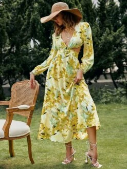 Robe Bohème Verte À Manches Bouffantes -Mode Bohème Soldes 3 7732a1d5 04ac 4ee2 bf89 5d04ed5aaeff