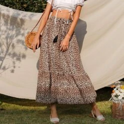 Jupe Maxi Imprimé Léopard -Mode Bohème Soldes 3 77d46791 1a6a 4e8f 83ab 25a58e1a641a