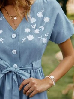 Robe Florale De Vacances -Mode Bohème Soldes 6 cde598c8 4972 48e8 8b85 b6e430cdb172