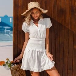 Petite Robe Blanche Style Bohème -Mode Bohème Soldes 6 ea60a1ac 45bd 4003 94ef 5eb1bad7b4e8