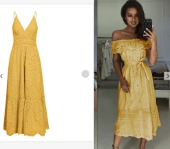 Robe En Coton À Volants Sur L'Épaule -Mode Bohème Soldes 804393914839597056 37e03903 0a0a 409f a5f2 bdbeaa24b4cd