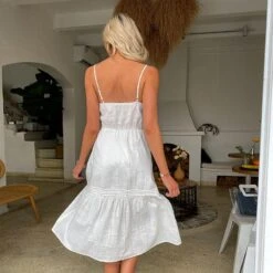 Robe Blanche Bohème À Taille Haute -Mode Bohème Soldes 815956804872699904 0e827be7 4d9e 48ba b607 7cbbae25d8b9