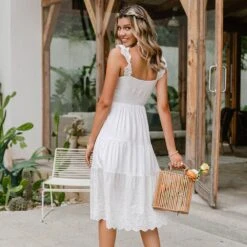 Robe D'Été Blanche Sans Manches -Mode Bohème Soldes 819271845407621120 225ff1a6 1d66 4040 b783 bd237e031aaa