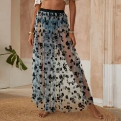 Jupe Longue Trasnparente De Plage -Mode Bohème Soldes 871052203312283648 483c7847 5981 44c4 b187 b3691f9bb1dc