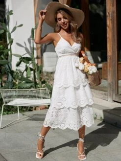 Robe Midi En Dentelle Blanche -Mode Bohème Soldes 930111265148239872 ff567cff 9c5d 4131 8a18 56194b0cb46e