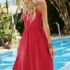 Robe Rouge Bohème Dos Nu -Mode Bohème Soldes Backless Boho Red Dress 2022 cf71f451 55b6 410c bd7f 4ddfff959ce0