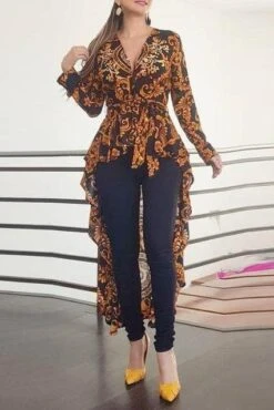 Blouse Asymétrique <br />Bohème