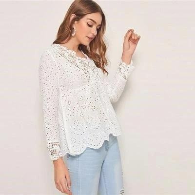 Blouse Blanche Hippie Chic 5 Blouse Blanche Hippie Chic – Image 3