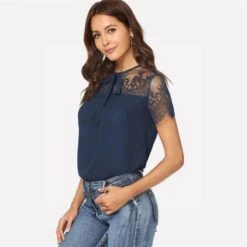 Blouse Bohème Marine -Mode Bohème Soldes Blouse Boh C3 A8me Marine de qualite