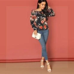 Blouse Bohème Noire -Mode Bohème Soldes Blouse Boh C3 A8me Noire tendance