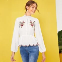 Blouse Boheme Chic Blanche -Mode Bohème Soldes Blouse Boheme Chic Blanche 20200