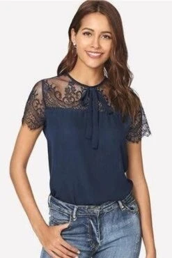 Blouse Bohème Marine