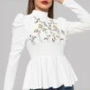 Blouse Hippie Blanche