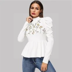 Blouse Hippie Blanche -Mode Bohème Soldes Blouse Hippie Blanche pas cher