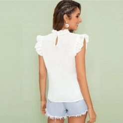 Blouse Hippie Chic Blanche -Mode Bohème Soldes Blouse Hippie Chic Blanche boho chic