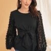 Blouse Style Bohème Noire -Mode Bohème Soldes Blouse Style Boheme Noire luxe 9e4e8b5c 2412 414b bc04 86aedbe5ff6a