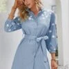 Robe De Bureau Bohème Bleue -Mode Bohème Soldes Blue Boho Office Dress Embroidered 626c0e90 46d4 4963 ab7a 33906a8ca4ab