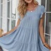 Robe Courte Bleue Mignonne De Bohème 2 Robe Courte Bleue Mignonne De Bohème -Mode Bohème Soldes Bohemian Cute Blue Short Dress Hippie fe78a626 fc8d 4941 8d26 69c46162bbe7