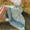 Jupe D'Été De Bohème -Mode Bohème Soldes Bohemian Summer Skirt Gypsy b8c8df49 71d9 4689 b19a 9448212f2ca6