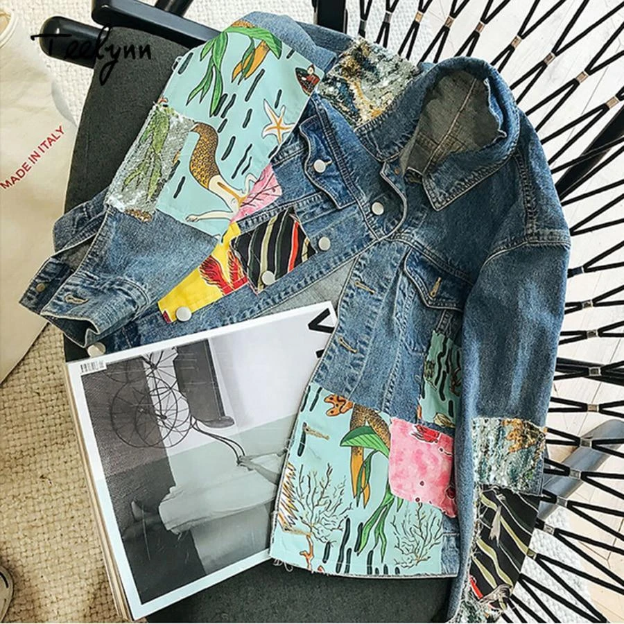 Veste En Jean Bohème Chic 5 Veste En Jean Bohème Chic – Image 3