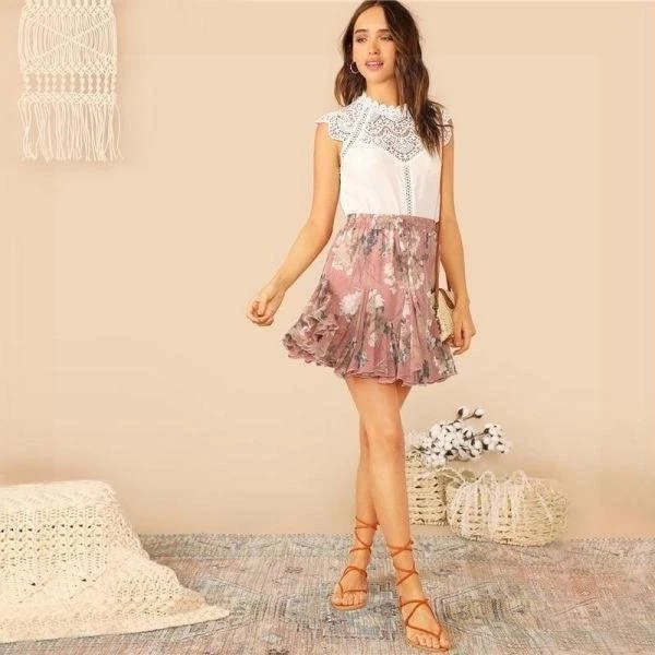 Haut Blanc Bohème Chic 4 Haut Blanc Bohème Chic – Image 2