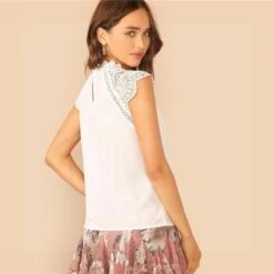 Haut Blanc Bohème Chic 7 Haut Blanc Bohème Chic -Mode Bohème Soldes Haut Blanc Boh C3 A8me Chic luxe