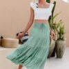 Jupe Bohème À Taille Haute 1 Jupe Bohème À Taille Haute -Mode Bohème Soldes High Waisted Boho Skirt Off The Shoulder b24bd0be 8486 4db8 aa90 432c1fadd4f3