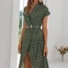 Robe De Plage Vert Olive Pour Les Vacances -Mode Bohème Soldes Holiday Beach Olive Green Dress Lace 9d202f97 dfda 4278 88a1 d9c279443a2a