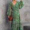 Robe Bohème Maxi Florale Verte -Mode Bohème Soldes Maxi Floral Green Boho Dress Bohemian 0af16676 b061 4537 aaff b24f0901db74