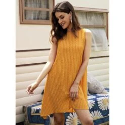 Robe Sans Manches Jaune Décontractée -Mode Bohème Soldes O1CN010rgQTB2GXxbeIFfem 2212786059026 0 cib 39773f76 b951 4e1a 9759 c3b53277a997