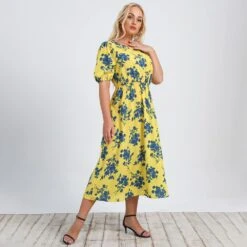 Robe Fleurie Jaune A- Line -Mode Bohème Soldes O1CN01Gzww2p1sA6BzDflki 2206374565725 0 cib 15f349c9 955d 46a0 b660 b3cbfd048184