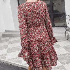 Robe Courte À Manches Longues Rouge -Mode Bohème Soldes O1CN01K1r85t1IrllujCeMd 1007700947 0 cib 10f44642 ab8a 4e4d bfd9 efffbe3cb78a