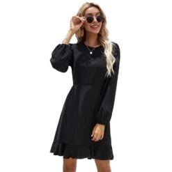 Robe Bohème Chic À Manches Longues Noire -Mode Bohème Soldes O1CN01VI1jfx2BFZblgWWO6 2208897598309 0 cib 739aa783 8274 40d7 85be b780b81ab374