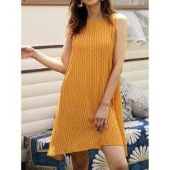 Robe Sans Manches Jaune Décontractée -Mode Bohème Soldes O1CN01Vc8Rb92GXxbt8iZOJ 2212786059026 0 cib 15beb0d3 292e 4c22 aaba a8412614bf0a