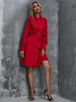 Robe Bohème Rouge À Volants -Mode Bohème Soldes O1CN01d9ccxy1VfwYRKXtFk 2927202681 0 cib db009f7c f37c 4381 a0ed 1fdf237002d5