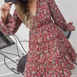 Robe Courte À Manches Longues Rouge -Mode Bohème Soldes O1CN01lJ7Qsv1IrllumkaML 1007700947 0 cib b91bc5ac 14a0 4f31 83c1 dd4c01e0347f