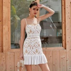 Robe Courte Vintage Blanche En Dentelle -Mode Bohème Soldes O1CN01rTIBFF1r2TwRAlfYO 2208562505573 0 cib 3fcdbb54 f542 4f7a bbb7 ae23908ee57d