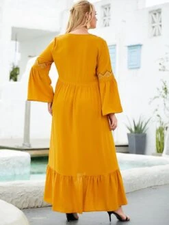 Robe Longue Jaune Bohème -Mode Bohème Soldes O1CN01tORXl01pZnWgUJFD4 2208095745375 0 cib 6c0e4750 f117 460b 9358 bff5d8e33a72