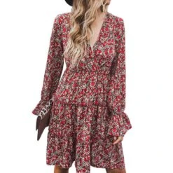 Robe Courte À Manches Longues Rouge -Mode Bohème Soldes O1CN01uUZA8m1IrllwPcMmR 1007700947 0 cib 00df19ed b98f 4421 8dc1 06f1e33d2e05