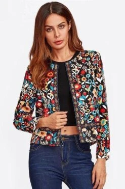 Veste Courte Bohème Chic