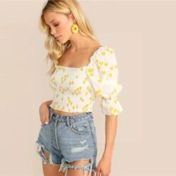 Blouse Blanche Style Hippie -Mode Bohème Soldes blouse blanche style hippie style