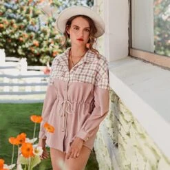 Blouse Chemise Rose à Manches Longues 15 Blouse Chemise Rose à Manches Longues -Mode Bohème Soldes blouse chemise rose a manches longues Charmante